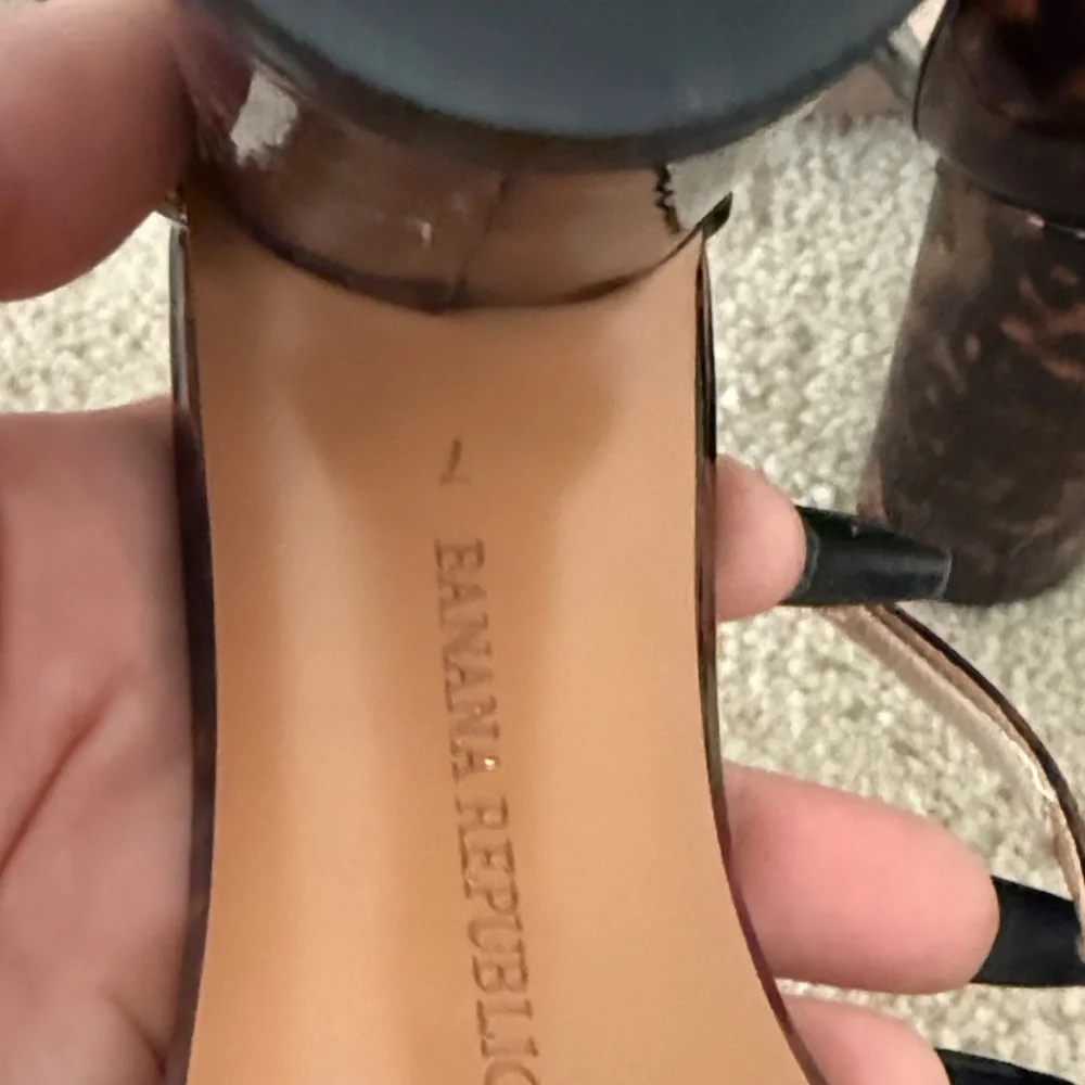 Banana Republic Leopard Print Heels - Picture 5 of 5